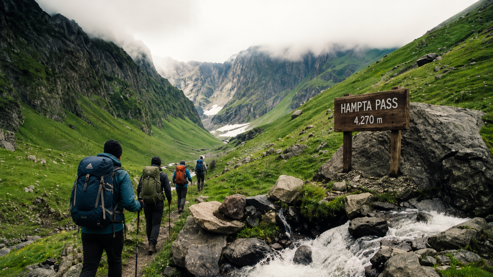 Hampta Pass Trek with Chandratal Lake